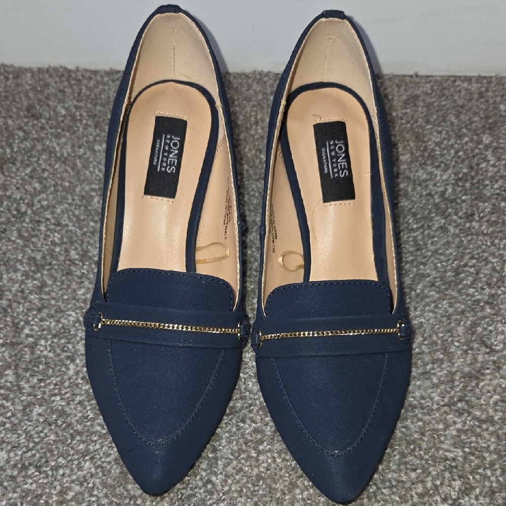 Navy Women's Loafers